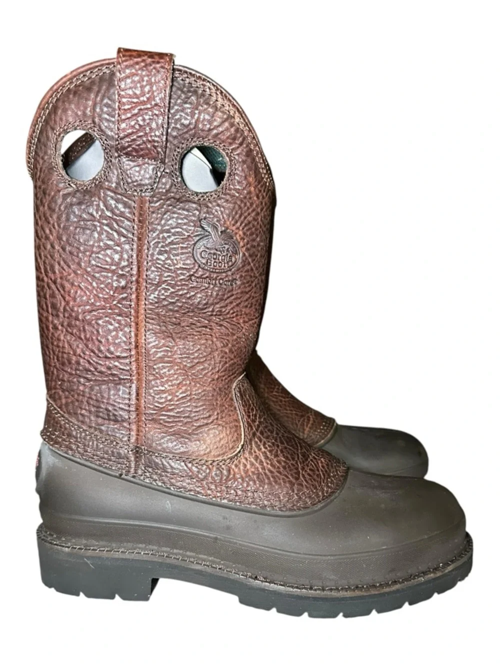 Georgia Muddog Brown Waterproof Steel Toe Work Boot NWOT - Picture 2 of 12